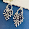 Floral chandelier earrings product image