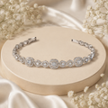 Heritage Cushion Halo Bracelet