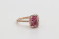 Tanzanite Cocktail Ring detail