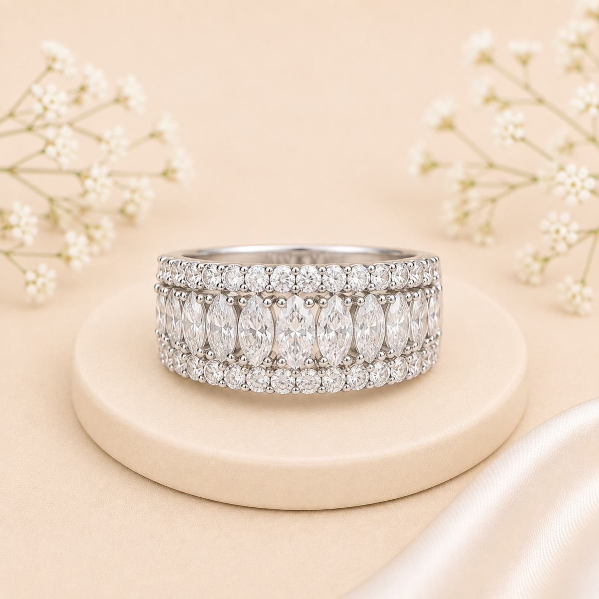 Marquise Eternity Band