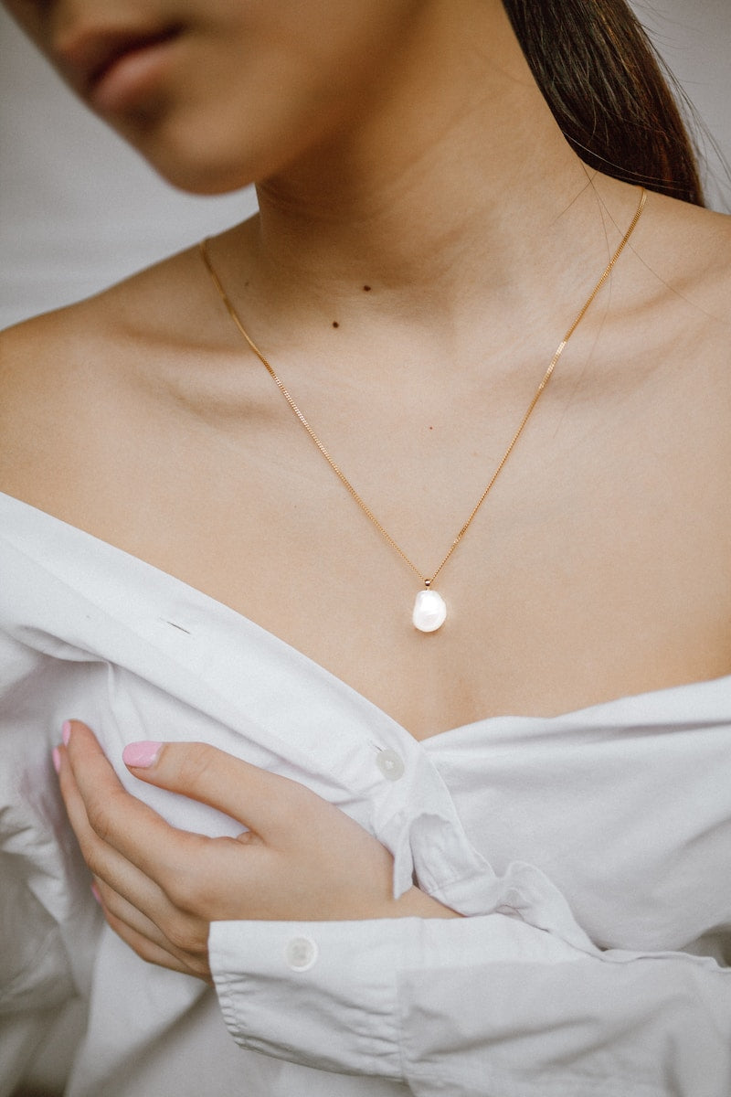Emerald Cut Tennis Necklace detail