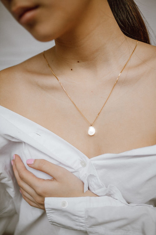 Emerald Cut Tennis Necklace detail